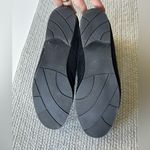 Vintage Outdorables Black Genuine Suede Wool Sheepskin Flat Ankle Boots Booties Size 8 Photo 4