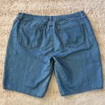 Riders By Lee Mid rise Bermuda Jean shorts in size 18 M Photo 3