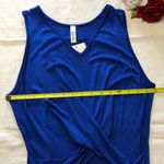 Twenty Ten  Blue Twist Front Dress M Photo 6