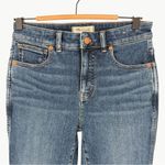 Madewell  Curvy Mid-Rise Stovepipe Jeans in Deming Wash | Sz 28 | Dark Wash Photo 11