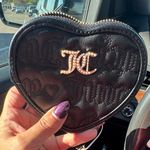 Juicy Couture Black Heart Mini Bag with Pearl Handle Photo 6