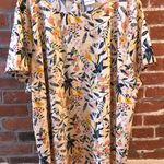 Ava & Viv Floral Print Top Blouse Photo 3