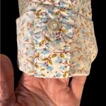 Allison Brittney Allison‎ Brittney Floral Top - Light Blue and Olive Photo 3