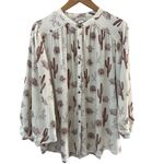 Ariat Long Sleeve Button Up Cactus Dessert Top Multicolor Size Large Photo 3