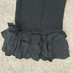 Boutique Black Mini Ruffle Skirt Photo 2