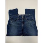 American Eagle Outfitters Womens Denim Jeans Artist Crop Blue Wash Size 4 Photo 4