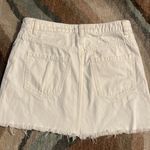 Free People Size 28  mini skirt, white denim Photo 0
