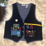 Victoria Jones School Days Vintage 90s Vest Medium Photo 0