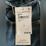 Good American NWT  Good Waist Skinny Jeans Distressed Blue Wash Indigo144 Size 10 Photo 6