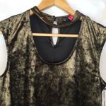 Vince Camuto  Gold Metal Blouse Photo 3