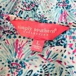 Simply Southern Long Sleeve Midi Shirt Dress Size L NEW Photo 5