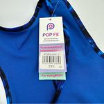 Pop Fit Cobalt Blue Sports Bra Racerback size 2X NWT Photo 4