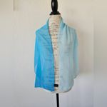 Lane Bryant Accents  Blue Two-tone Gradient  Sheer Neck Scarf Photo 1