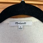 Madewell Ryder Stripe Cardigan Sweater In Antique Cream Merino Wool Alpaca Blend Photo 2