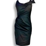 Byron Lars Beauty Mark Rouched One Shoulder Little Black Dress Size 6 Photo 1