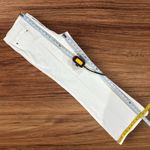 INC White Embroidered Flare Jeans Womens Petite 12P Stretch Comfort Wide leg Photo 7