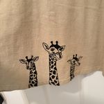 VTG 90’s Safari maxi dress Giraffe teacher resort wear Size M 2 piece knit Tan Size M Photo 3