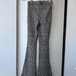 Free People  Blue and Beige Knit Patterned Sweater Photo 2