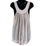 Piko  1988 blush hi lo sleeveless v-neck top Photo 7