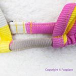 NEW Free People x mello the label Brazilian bikini top, size S Blue Photo 4