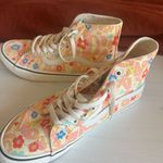 Vans  Women's Sneakers - Pink and White Floral Photo 2