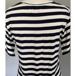 Vineyard Vines Maxi Dress Sz Small Navy Blue Stripe Preppy Coastal Nautical EUC Photo 7