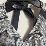 Athleta  Women's Tankini Top Paisley Bandana Print Size 36B / 34C Underwire Photo 2