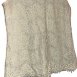 The Limited  Elegant Cream Lace Top Photo 2