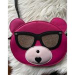 Lily bloom Pink Bear Crossbody Bag with Sunglasses Design Photo 1