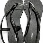 Old Navy Black Minimalist Sandals Photo 1
