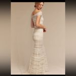 Tadashi Shoji  Embroidered Lace Wedding Dress | 2 Photo 2