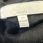 Adam Lippes  Women’s Black Bamboo Cashmere Blend High Low Cowl Neck Sweater Photo 2