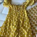 Toby Heart Ginger Yellow Polka dot Mini Dress  Photo 4