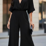 Tyche  Classic Black Jumpsuit Photo 0