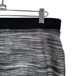 Trina Turk  Womens Sz M Gray Space Dye Ashby Pull On Elastic Waist Pencil Skirt Photo 3