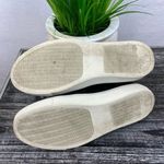 Steve Madden  Black & White Vegan Leather Eccentrcq Slip On Quilted Sneaker 7 Photo 6