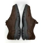 Clarks  Springers Oxford Suede Leather Lace Up Shoes Brown Round Toe Size 8 Photo 6