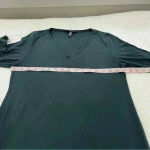 Eileen Fisher Viscose-Jersey Three-Quarter-Sleeve V-Neck Dress size pp Photo 5