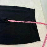 Spanx  Micro Rib Knit Control Top Skimmer Leggings in Black Pants Women's Size XL Photo 10