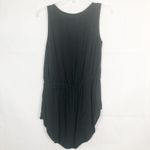 Mystree  Sleeveless Embroidered Dark Gray Top Size Small Photo 6