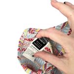 Boho Festival Red Crop Top Halter Adjustable Straps Pom Pom Fringe Zips Large Photo 5