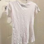 Daytrip Y2K Fleur de lis White & black fitted graphic tee tshirt blouse minimalist gothic streetwear short sleeve-M Measurement in pics Photo 1