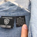 Vintage Warner Bros Daffy Duck Chambray Button Up Size XS Photo 88