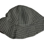 Yoli Otis Waffle Knit Bucket Hat Womens Size L Brown 100% Organic Cotton Size L Photo 0