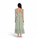Birdy Grey “Michelle” Chiffon Dress in Sage Size 2XL Photo 2