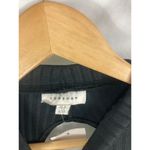 Topshop New  Ribbed Open Back Long Sleeve Black Bodycon Dress Size 4 Photo 3