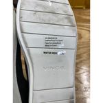 Vince  Norman 2 Chelsea Ankle Boots Women's 8 M Black Suede Slip-On Fur Trim S62 Photo 8