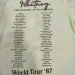 NWOT Whitney Houston The Moment Of Truth Shirt World Tour 87 Womens XS Photo 7