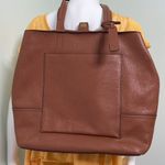J.Crew  all day roasted chestnut leather tote Photo 2