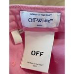 Off-White 3D Logo Baseball Cap in Sea Pink Medium New Unisex Womens Mens Hat Photo 7